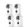 ZUMIMALL Rechargeable Battery  Security Camera-F5（4 Pack）