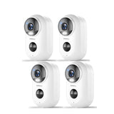 4 Pack Cam(White) | No SD Card