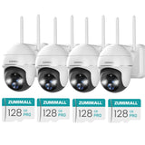4 Pack Cams + 4 × 128GB SD Cards