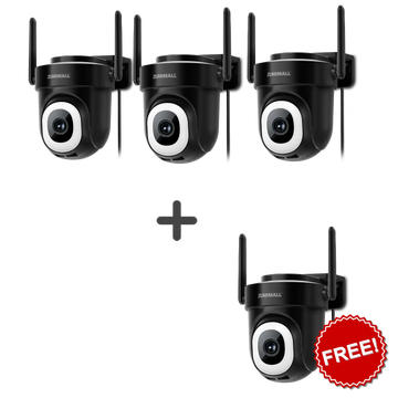 ZUMIMALL Outdoor 5G WiFi Security Camera Plug in-BK05B