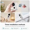 ZUMIMALL Battery Powered Wireless Security Camera No Drilling-F5