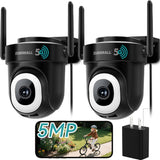2 Pack  | No SD card-(5MP)