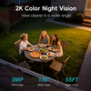 ZUMIMALL Outdoor Solar Security Camera -X6K-2PACK