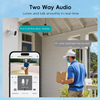 ZUMIMALL Outdoor Solar Security Camera -X6K-2PACK