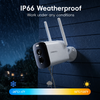 ZUMIMALL Outdoor Solar Security Camera -X6K-2PACK