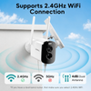 ZUMIMALL Outdoor Solar Security Camera -X6K-2PACK