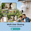 ZUMIMALL AOV Outdoor Solar Security Camera-A60