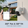 ZUMIMALL 2K Solar Power Wireless  Security Camera-X2/X2K